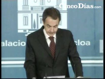 Zapatero presenta el Informe Económico de 2009