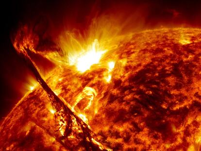 Llamarada solar Julio 2022