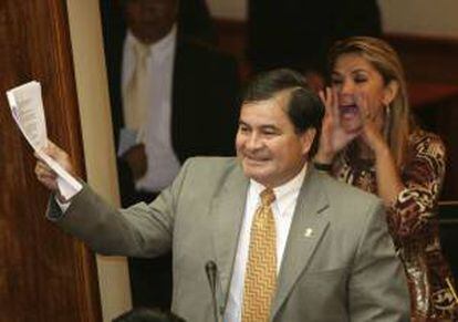 El senador opositor boliviano Roger Pinto.