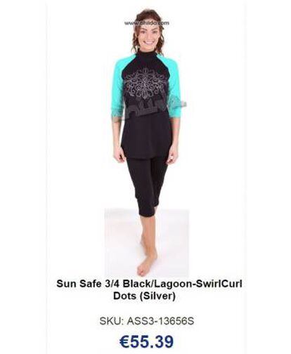 'Burkini sun-safe'