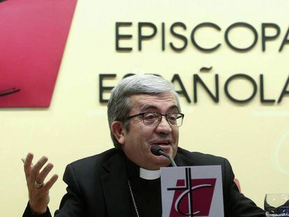 Luis Argüello, secretario general de la Conferencia Episcopal Española. En vídeo, las declaraciones de Luis Argüello, nuevo Secretario general y portavoz de la Conferencia Episcopal.