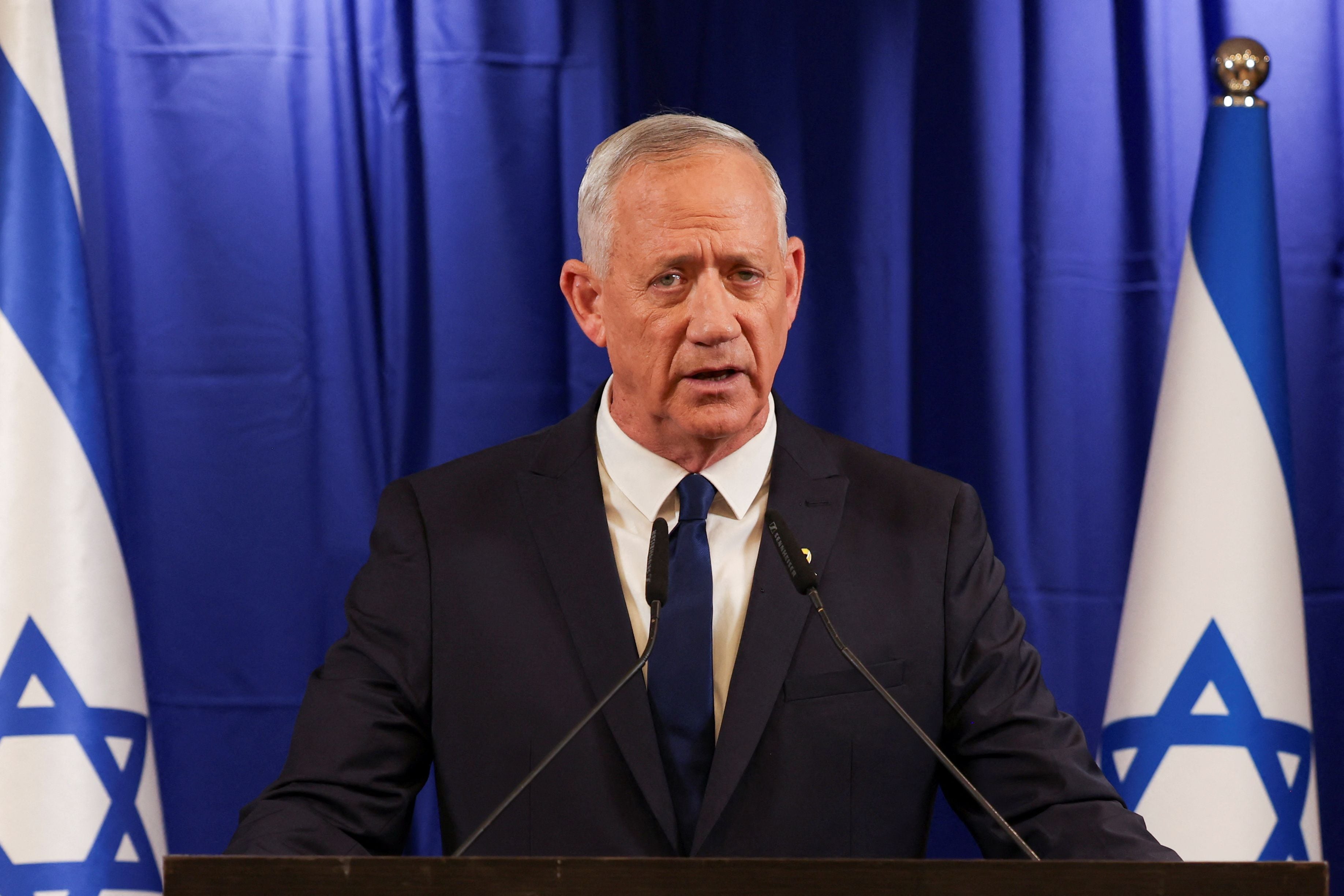 Guerra entre Israel y Gaza, en directo | El ministro israelí Benny Gantz abandona el Gobierno por desavenencias con Netanyahu sobre la guerra