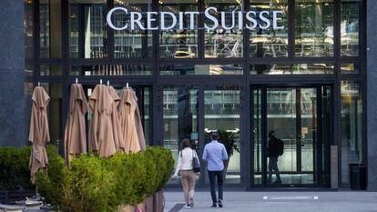 Edificio de Credit Suisse en Zúrich.