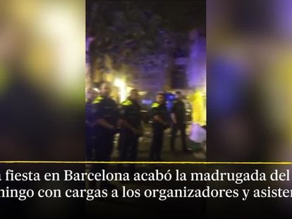 Dos detenidos en una fiesta de un ‘esplai’ de Barcelona