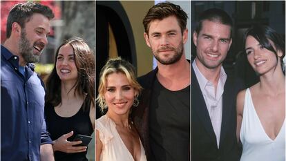 Ben Affleck, Ana de Armas, Elsa Pataky, Chris Hemsworth, Tom Cruise y Penélope Cruz.