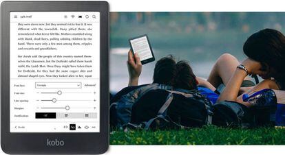 El Kobo Clara HD ofrece un alto nivel de personalización de las fuentes de los libros