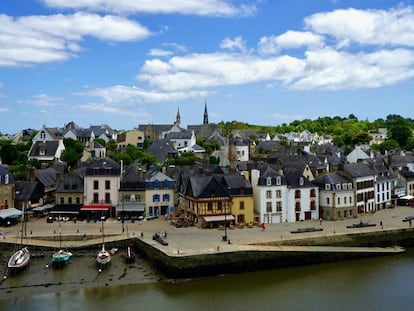 El puerto de Saint-Goustan, en Auray, de origen medieval.