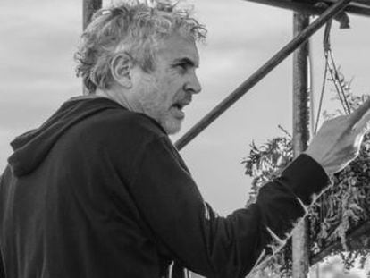 El mexicano Alfonso Cuarón presenta  Roma , su filme más difícil y personal, y comenta su fugaz paso por las salas antes de debutar en Netflix