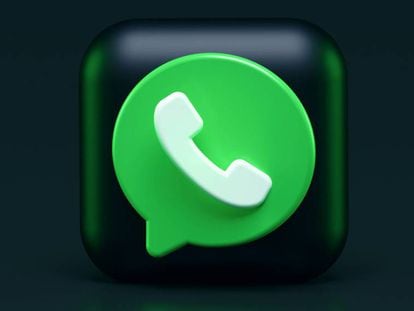 Logo de WhatsApp con forma cuadrada