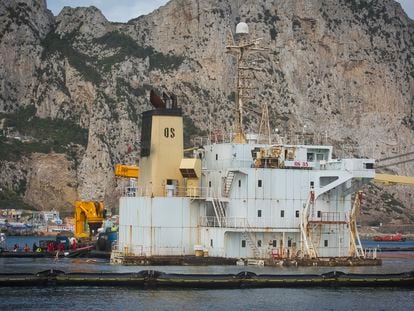 Barco hundido Gibraltar ‘OS35′