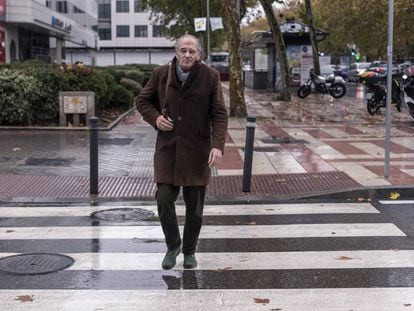 El actor Carlos Olalla, fotografiado el jueves en Madrid.