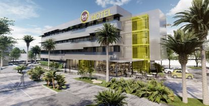Recreación del futuro hotel B&B en Dos Hermanas (Sevilla)