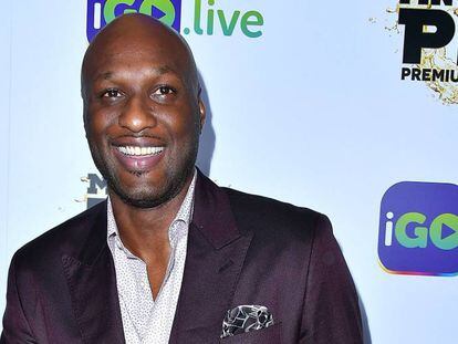 El exjugador de la NBA Lamar Odom, el pasado 26 de julio en Beverly Hills.