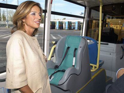 La teniente de alcalde y delegada de Medio Ambiente y Movilidad, Ana Botella.