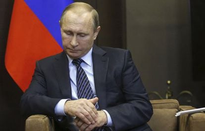 Vladímir Putin, este martes en Sochi.