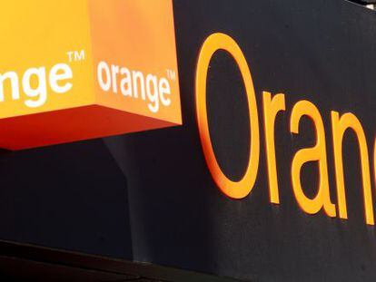 Cartel del operador de telecomunicaciones Orange