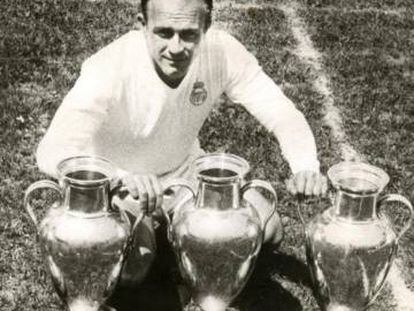 , con las cinco Copas de Europa en 1960.