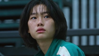 HoYeon Jung, en una escena de la serie 'El juego del calamar'.