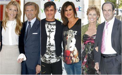 Patricia Rato, Espartaco, Alejandro Sanz, Raquel Perera, Ana Rodríguez y José Bono.