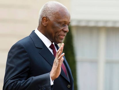 El presidente de Angola, Jose Eduardo Dos Santos, en 2014. 