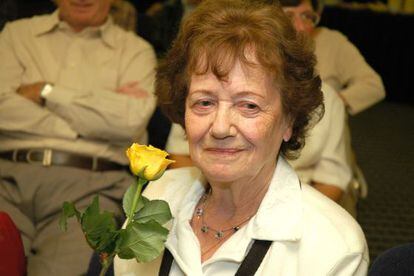 Dita Kraus, en una imagen de 2007.