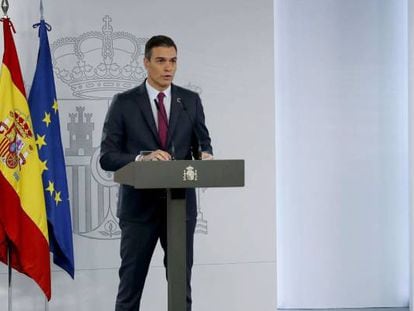 El presidente del Gobierno, Pedro Sánchez.