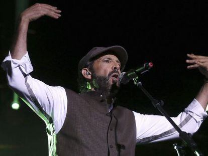 Juan Luis Guerra actu&oacute; tambi&eacute;n en Madrid el viernes. 