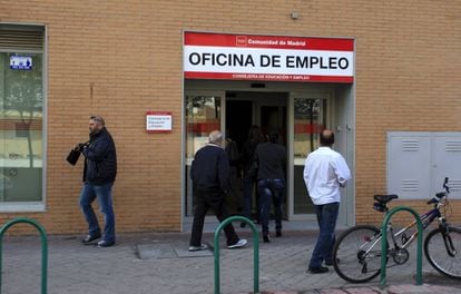 Una oficina del Inem en Madrid. 