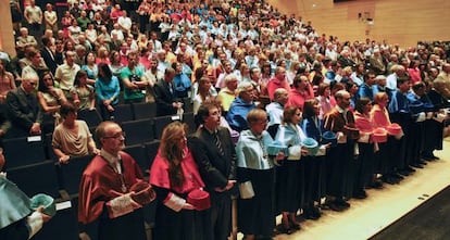 Acto de apertura del curso académico de la Universitat Jaume I de Castellón.