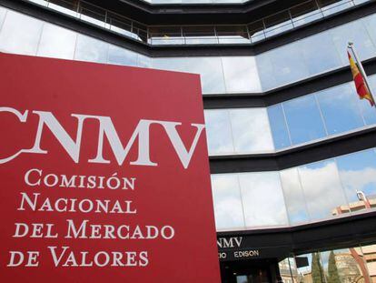 Sede de la CNMV, en Madrid.