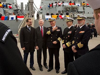 Llegada del 'USS Donald Cook', a Rota.