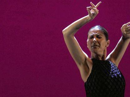 Sara Baras en 'La Pepa', en la Bienal de Flamenco.