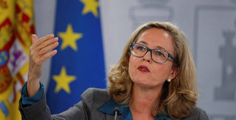 La vicepresidenta tercera del Gobierno y ministra de Asuntos Económicos y Transformación Digital, Nadia Calviño.