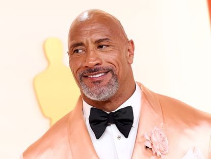Dwayne Johnson, 'La Roca', en la gala de los Óscar, en Los Ángeles, en marzo de 2023.