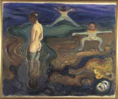 'Niños bañándose' (1897-1898), de Edvard Munch.