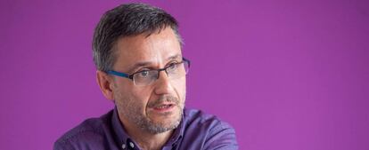 Jorge Uxó, miembro de la secretaría económica de Podemos y candidato al Congreso.