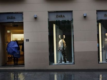 Una tienda de Zara en el centro de Madrid