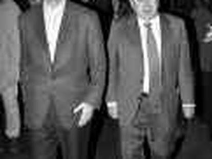 b 38814 (16/dic/00) -color- Congreso de UDC en Tarragona, Duran Lleida y Jordi Pujol. -foto: Josep Lluis Sellart.