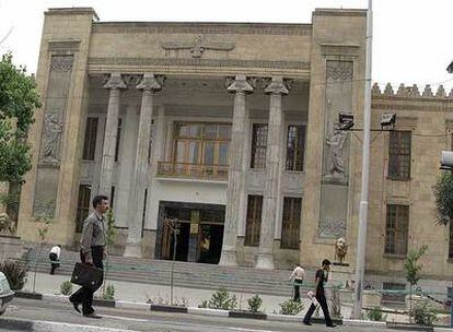 La sede en Teherán del Banco Melli, cuyas actividades ha restringido la UE en su territorio.