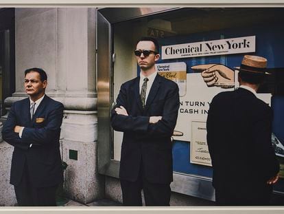 'New York', fotografía de la serie 'Dr. Blankman's New York', de 1966-67, de Tod Papageorge,