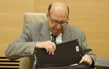 El presidente del Tribunal de Cuentas, Ram&oacute;n &Aacute;lvarez de Miranda.