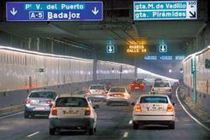 Madrid abre al tráfico el túnel urbano más largo de Europa