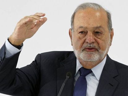 El empresario mexicano Carlos Slim.