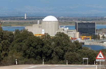 Central nuclear de Almaraz (Cáceres).