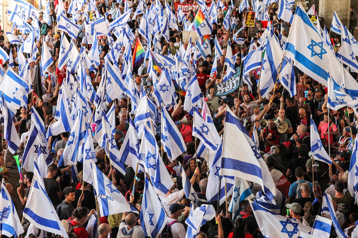 Décadas de arrestos y carreteras han bloqueado la reactivación de las protestas contra la reforma judicial en Israel |  Internacional
