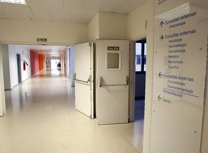 Hospital Infanta Sofía en San Sebastián de los Reyes, uno de los centros criticados en el informe de la Inspección de Trabajo.