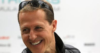 Michael Schumacher, ex campeón de Fórmula 1.