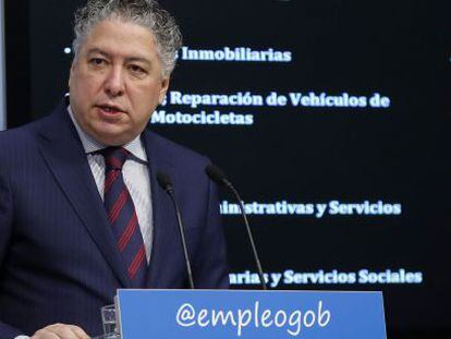 El secretario de Estado de la Seguridad Social, Tom&aacute;s Burgos.