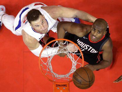 Blake Griffin y Chris Paul.