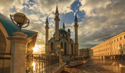 Mezquita de Kul Sharif, en Kazán (Rusia).